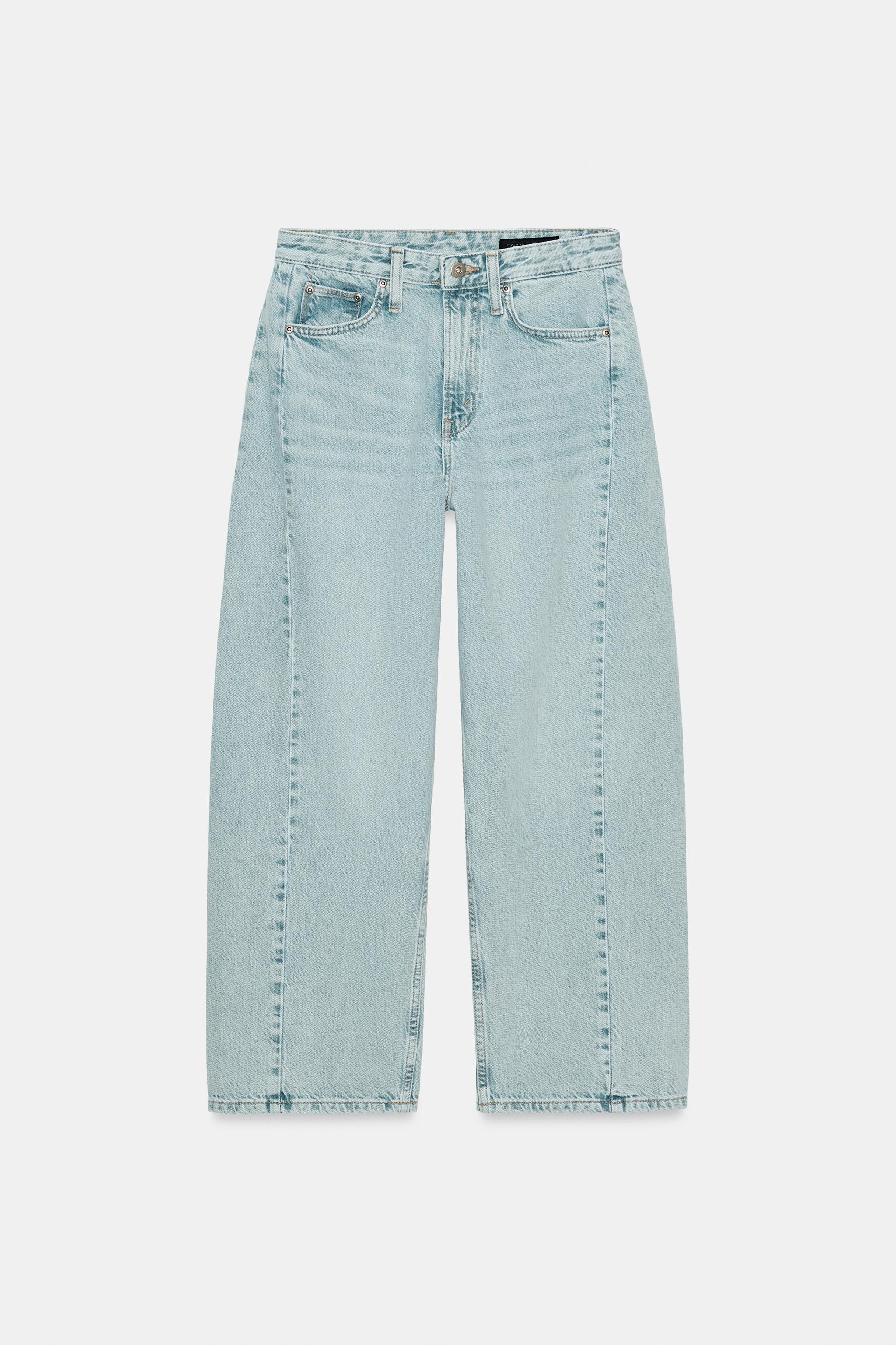 ZW COLLECTION ANKLE RELAXED MID-RISE JEANS